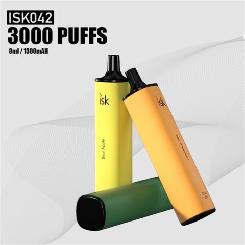 ISK055 Vape Desechable POD 10000 Caladas con batería recargable de flujo de  aire ajustable 20ml, ISK Vape