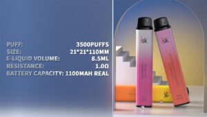 ISK046 3500 puffs Disposable POD Philippines vape device Katawan ng parisukat