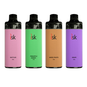 ISK053 15000 Puffs Disposable Vape POD empty Cartridges with adjustable airflow at light DTL and MTL