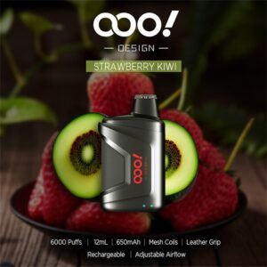 OOO！DESIGN 6000 Puffs Diposable Vape POD with an exceptional experience on adjustable airflow and integrated mesh coil RAZ CA6000